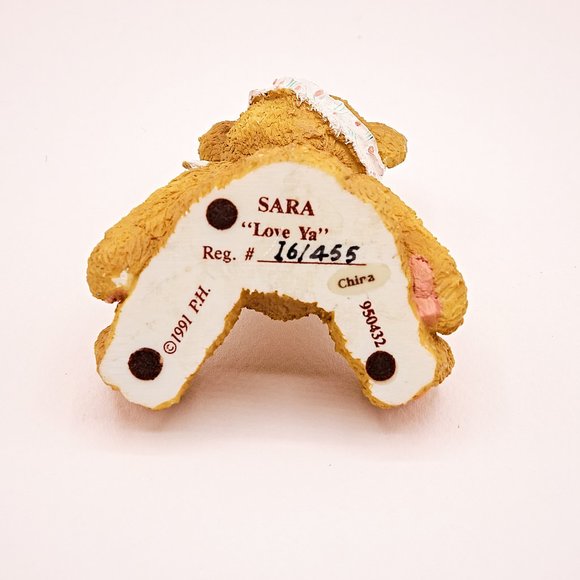 Cherished Teddies Figurines, Sara, Teddy Bear Collectibles - Picture 8 of 10